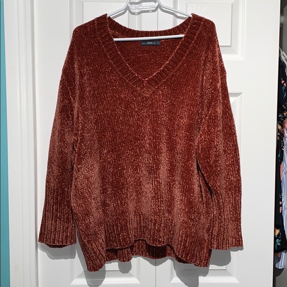 Zara Oversized Knit Sweater - Picture 1 of 3
